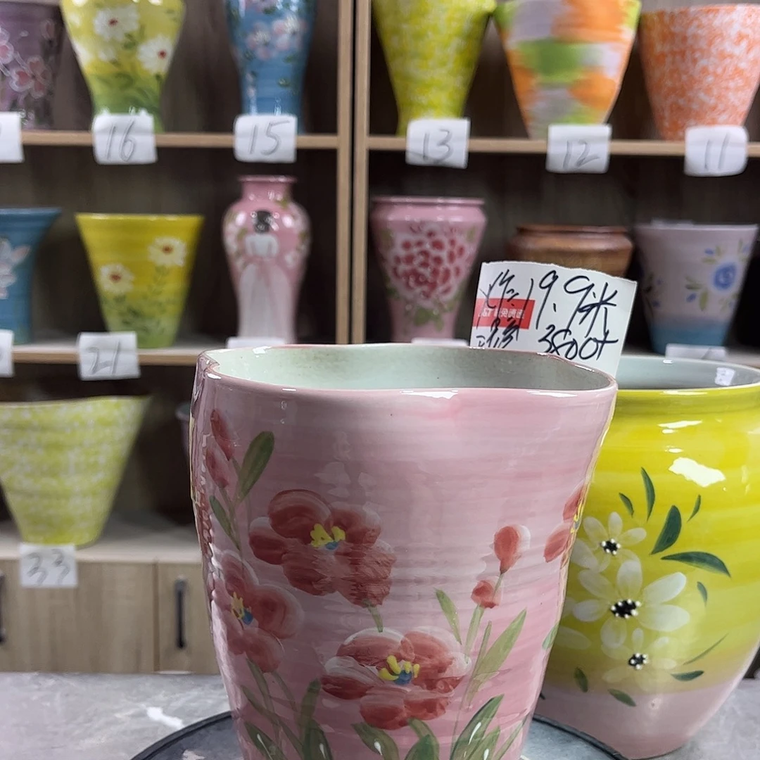 景德镇陶瓷花盆花盆