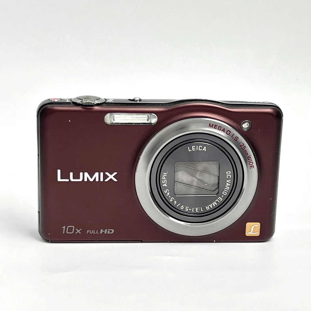95新 Panasonic/松下 sz7棕色1410万像素10倍光学变焦ccd相机