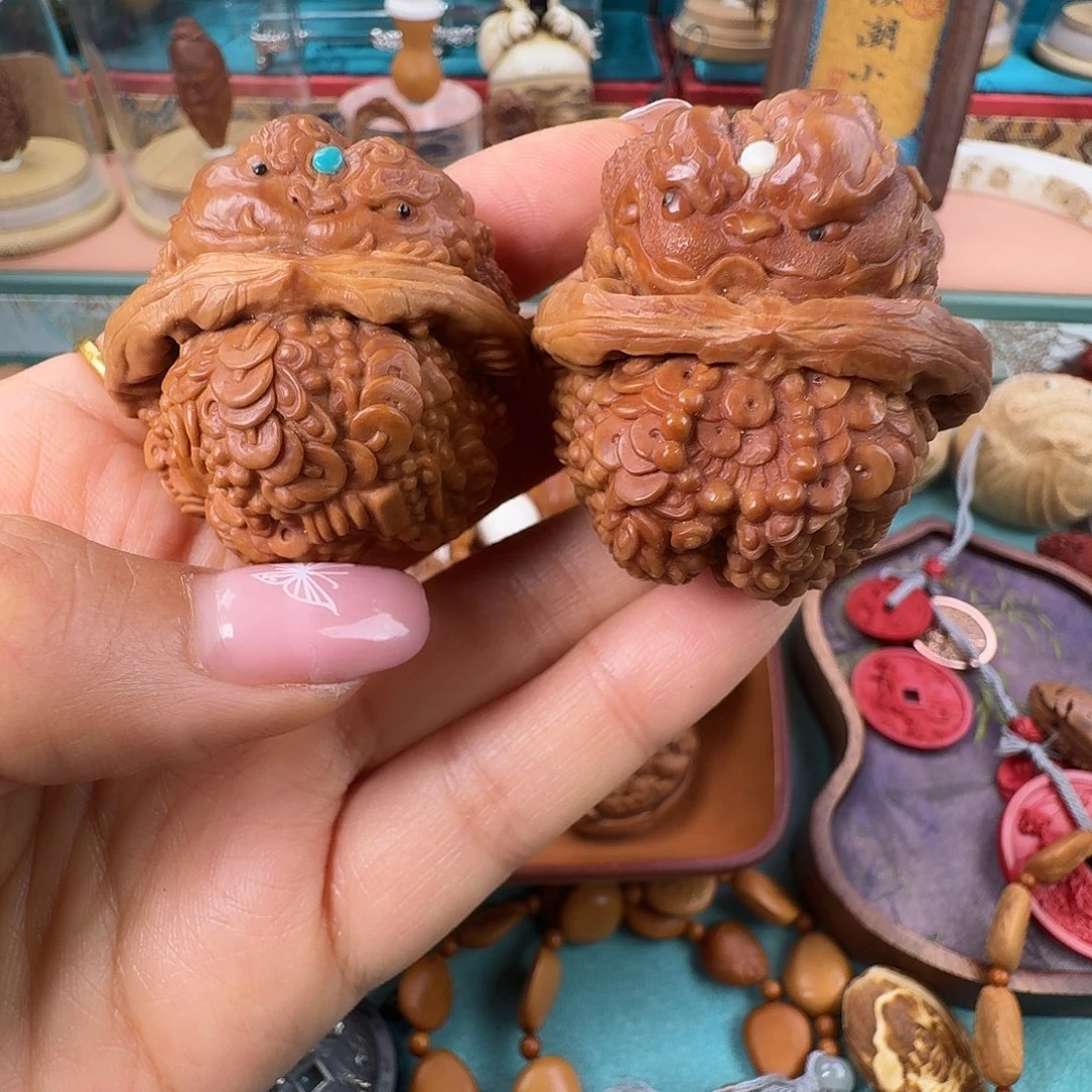 手串/手链橄榄核核潮核雕手工制作