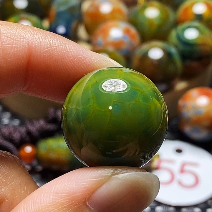 糖***僧玛瑙/玉髓未镶嵌颈饰