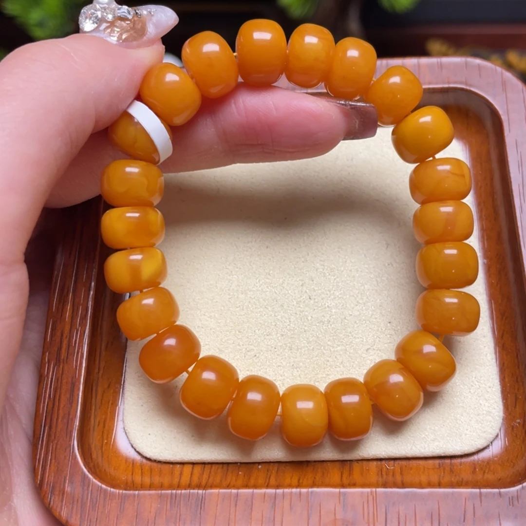 蜜蜡手链未镶嵌手串