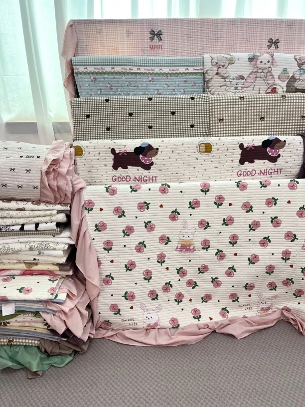 四季孤品微瑕床盖 多功能 可机洗 不滑床