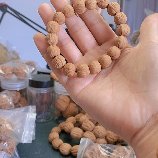 【闪购商品】把件文玩核桃猴头小铁锤手串
