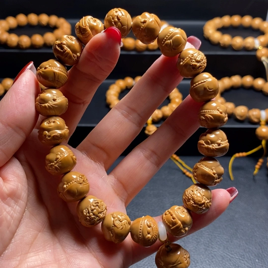 手串猴头核桃瑞兽弥勒13+
