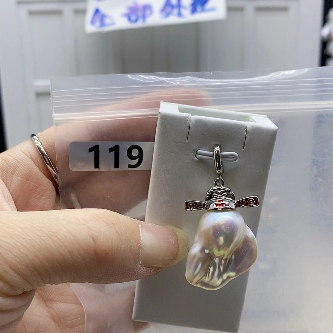 颈饰合金淡水珍珠