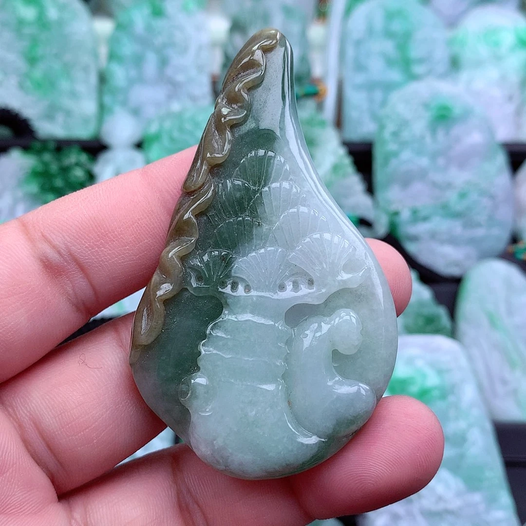 翡翠吊坠(不含链)未镶嵌