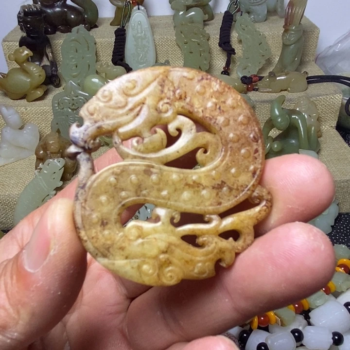 和田玉挂件未镶嵌