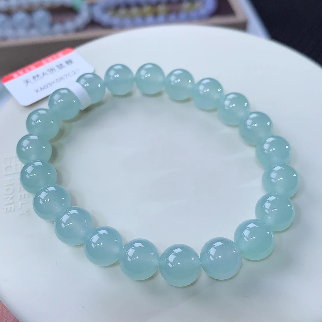 未镶嵌手串翡翠翡翠卡8.9