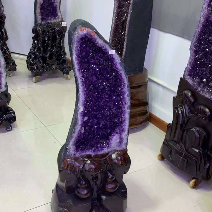 紫晶大型摆件（非配饰）未镶嵌无t