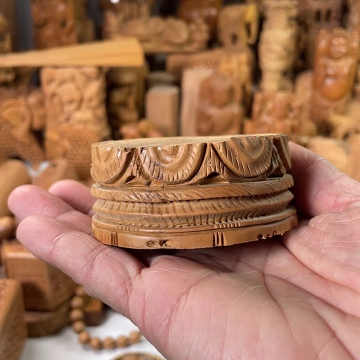 檀香木其他海****闲老山檀香底座