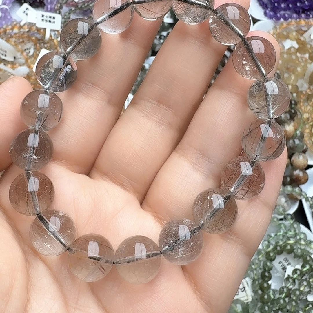 发晶手链未镶嵌发晶手链11+