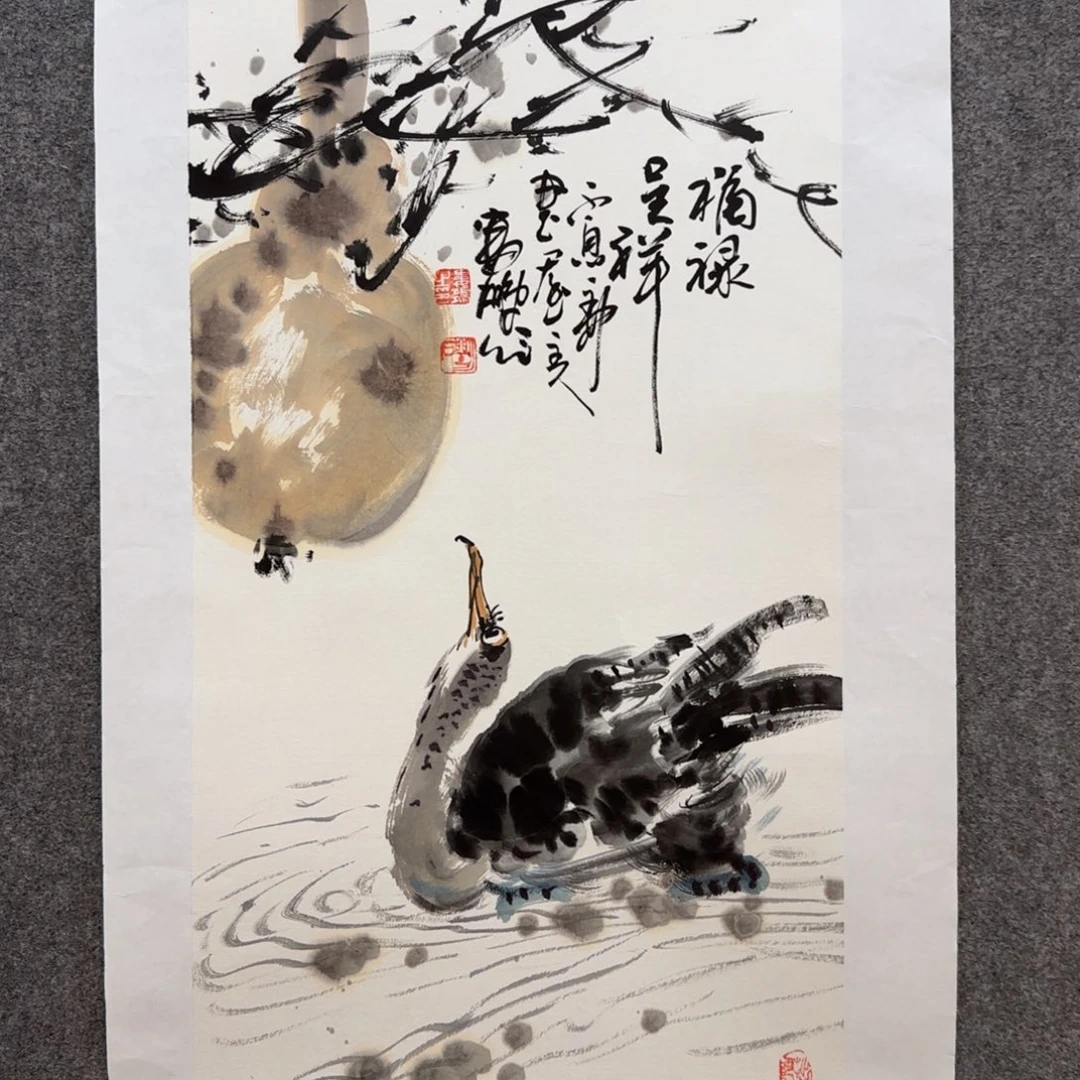 国画娄鹏老师手绘作品