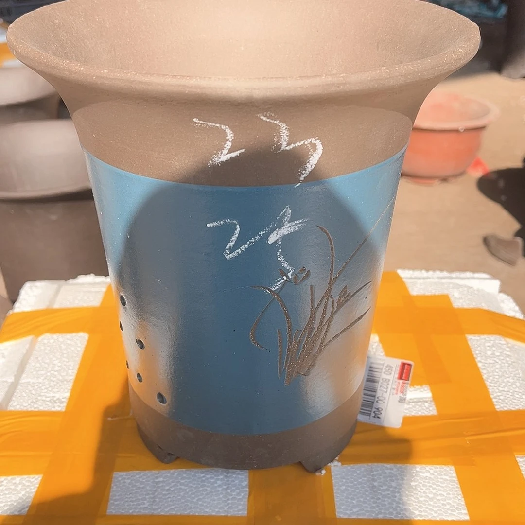 紫砂花盆紫砂花盆