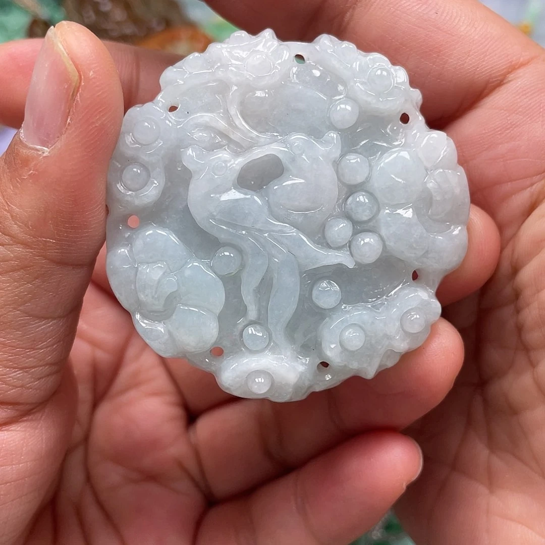 颈饰未镶嵌翡翠翡玉缘翡翠