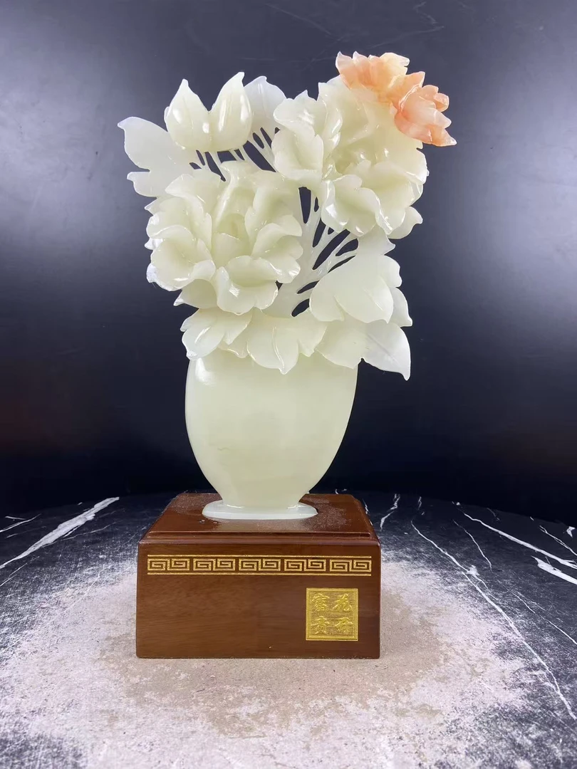 手工雕刻【长24，高39，宽11】家居摆件开业乔迁礼品