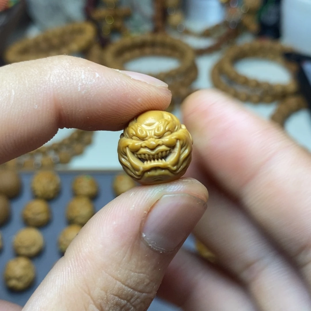 吊坠猴头核桃双獠牙