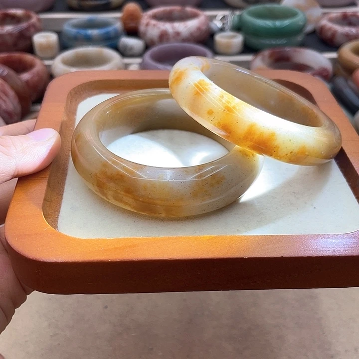 石英质玉圈口56未镶嵌