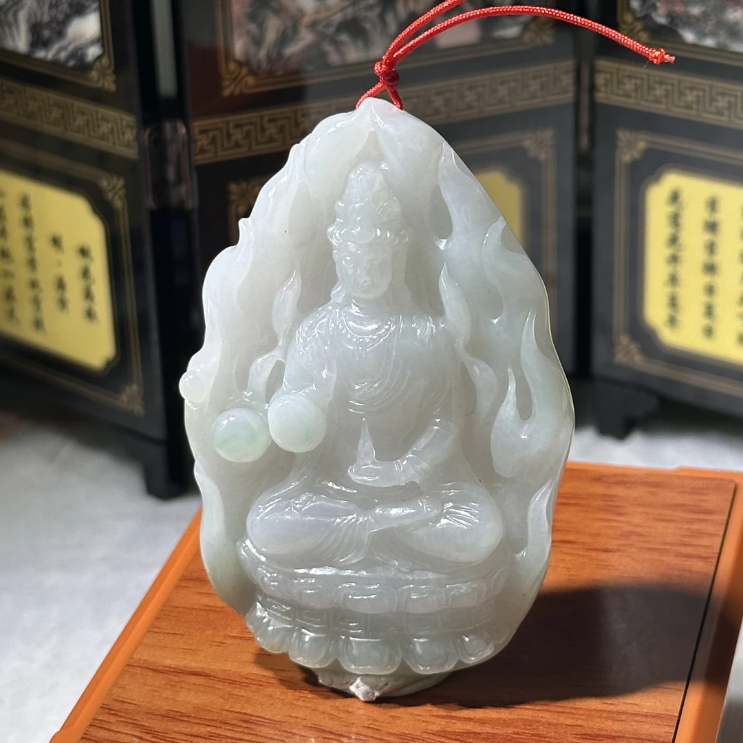 6380-天然翡翠-观音