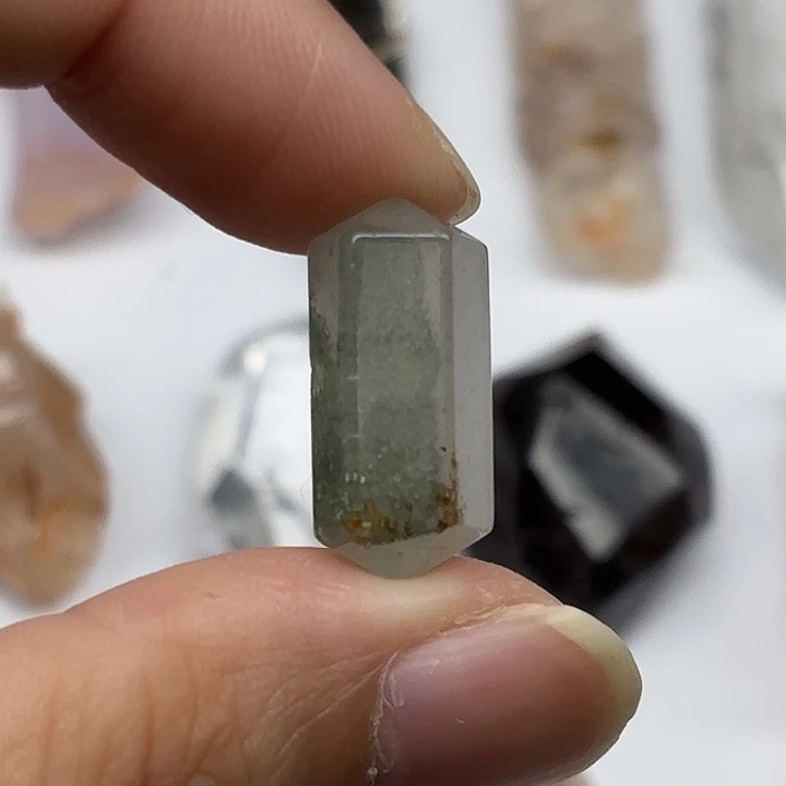 水晶未镶嵌颈饰绿幽灵水晶22mm+