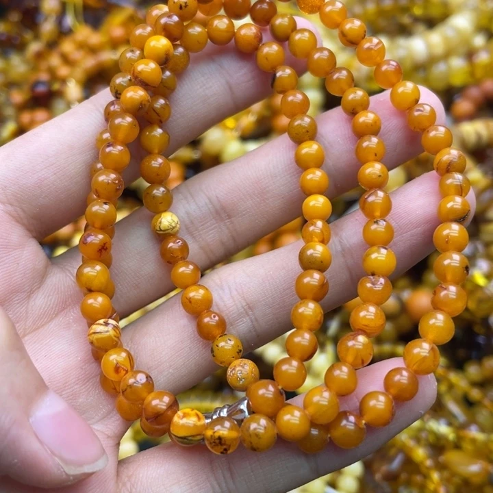 琥珀未镶嵌珠宝奇石