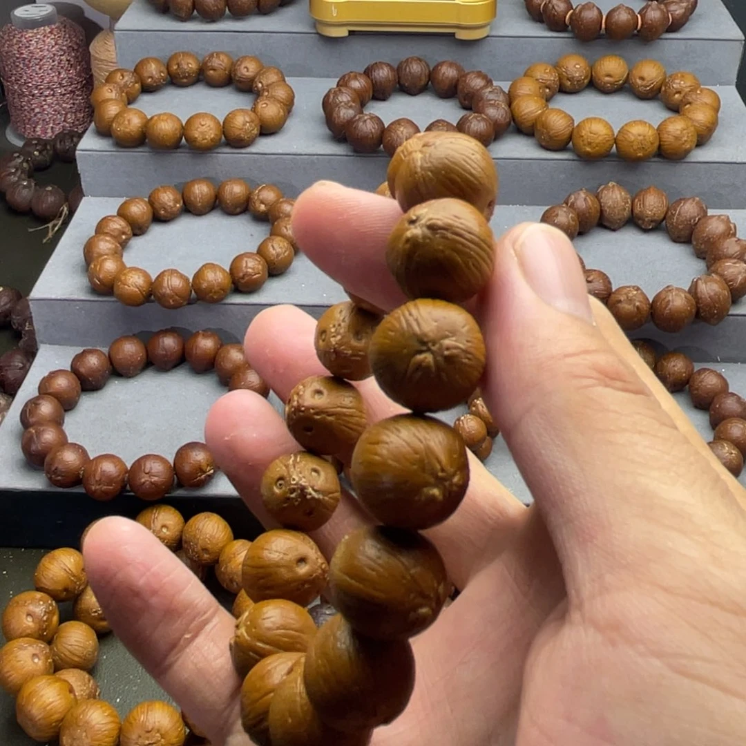 紫金鼠手串15尺寸原皮