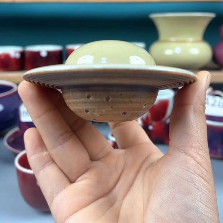 瓷片纯手工制作……微微瑕