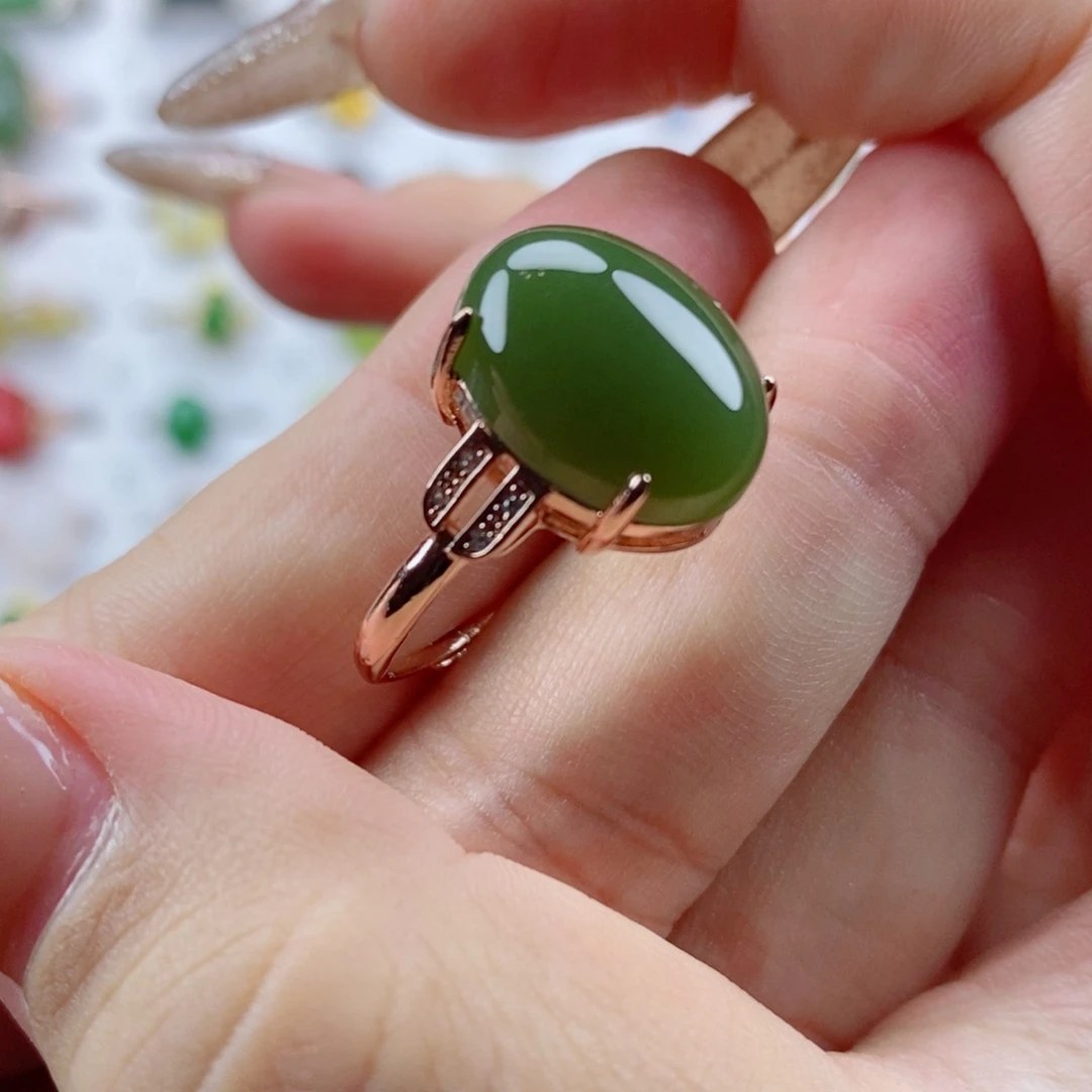 和田玉戒指未镶嵌