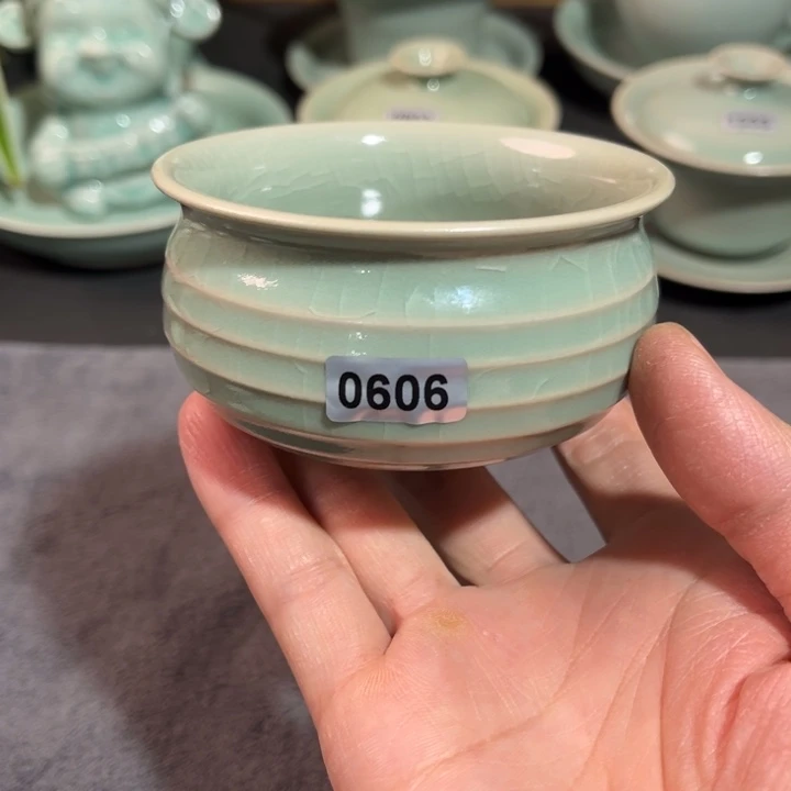 汝瓷0606 青鸾汝瓷汝州发货