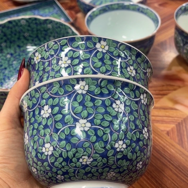 浑***行瓷片库山碗——13-厘米——-