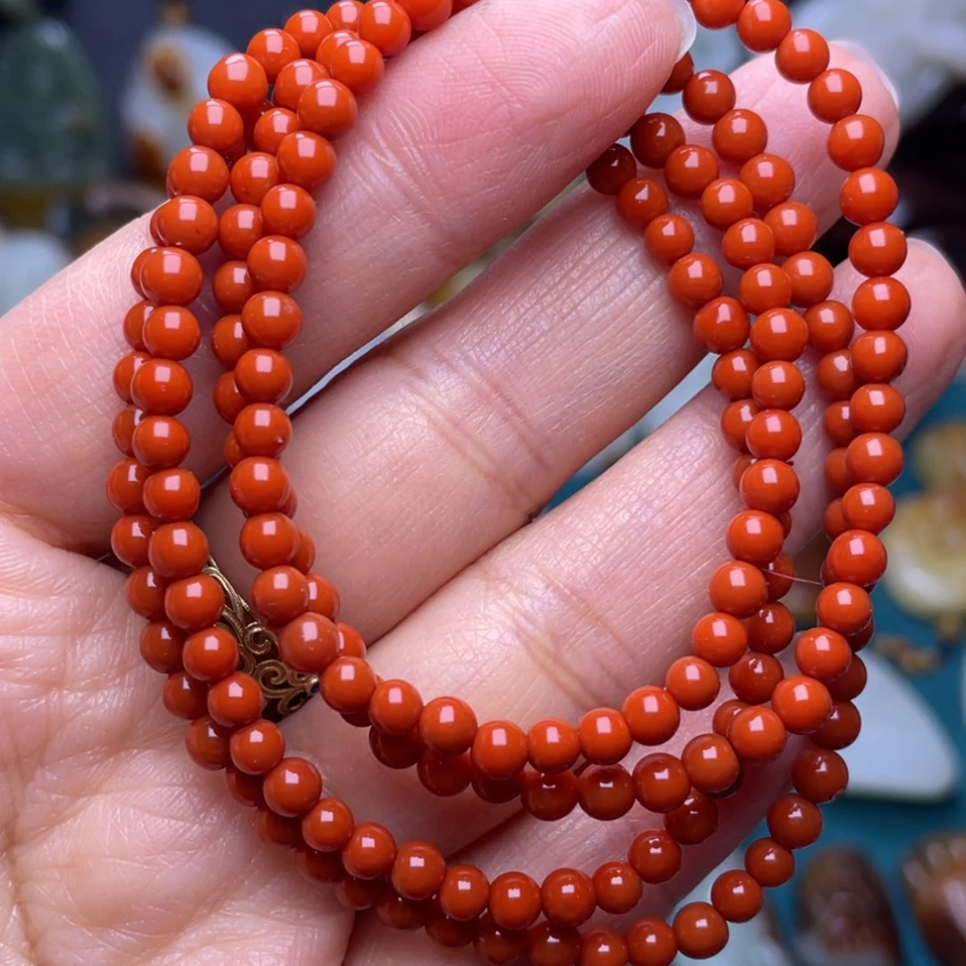 和田玉颈饰未镶嵌小*