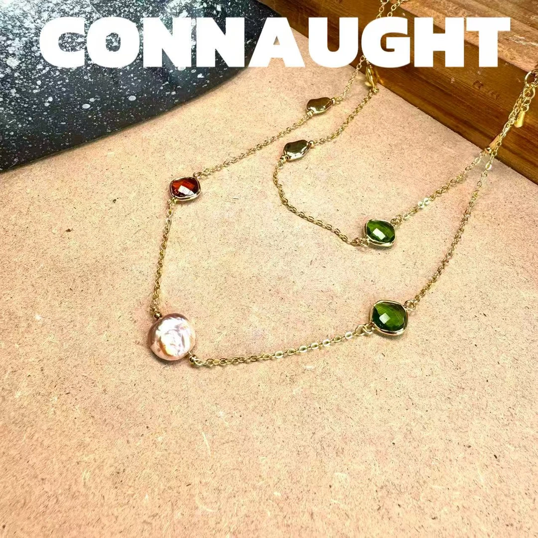 项链 正品CONNAUGHT满天星巴洛克YW738