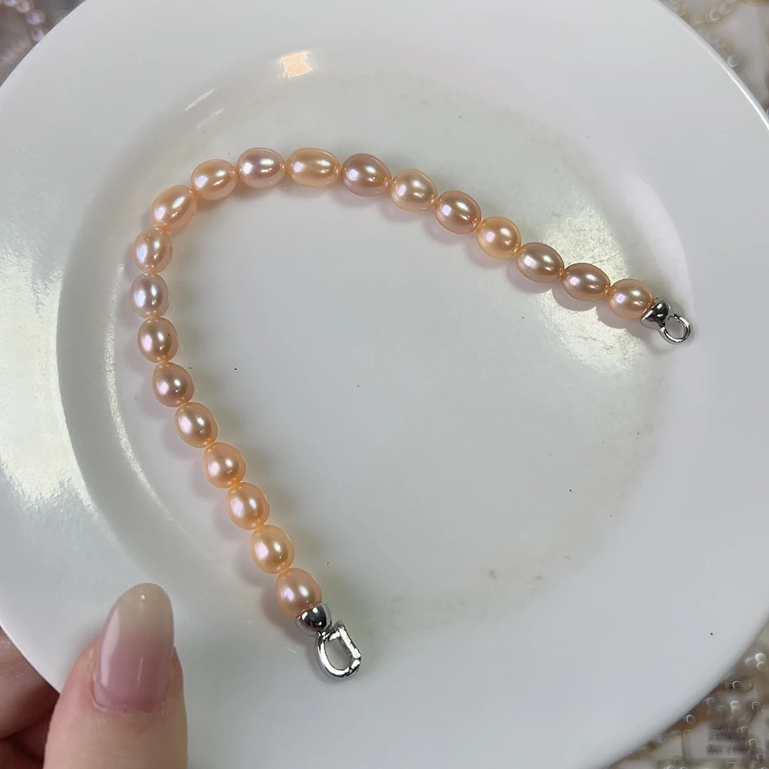 李***织设计款珠宝首饰未镶嵌淡水珍珠