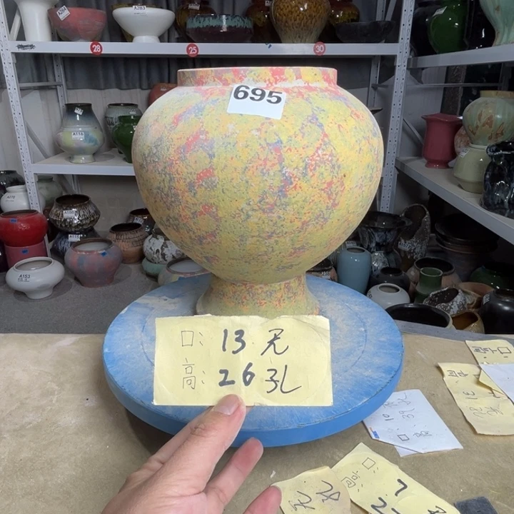 景德镇陶瓷花盆695