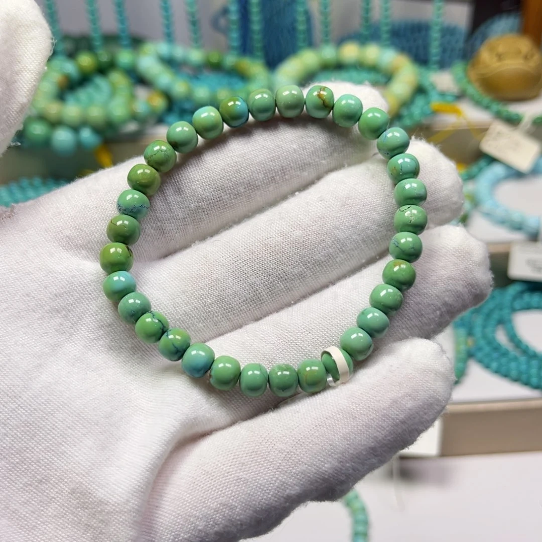 绿松石未镶嵌手链