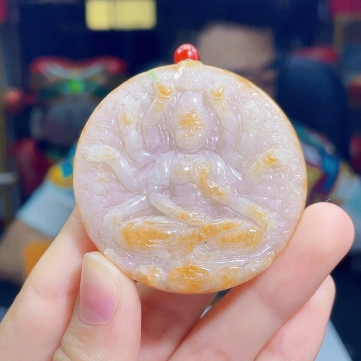 翡翠未镶嵌吊坠(不含链)A15