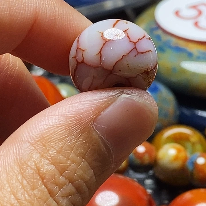 蒙***哥玛瑙/玉髓未镶嵌颈饰