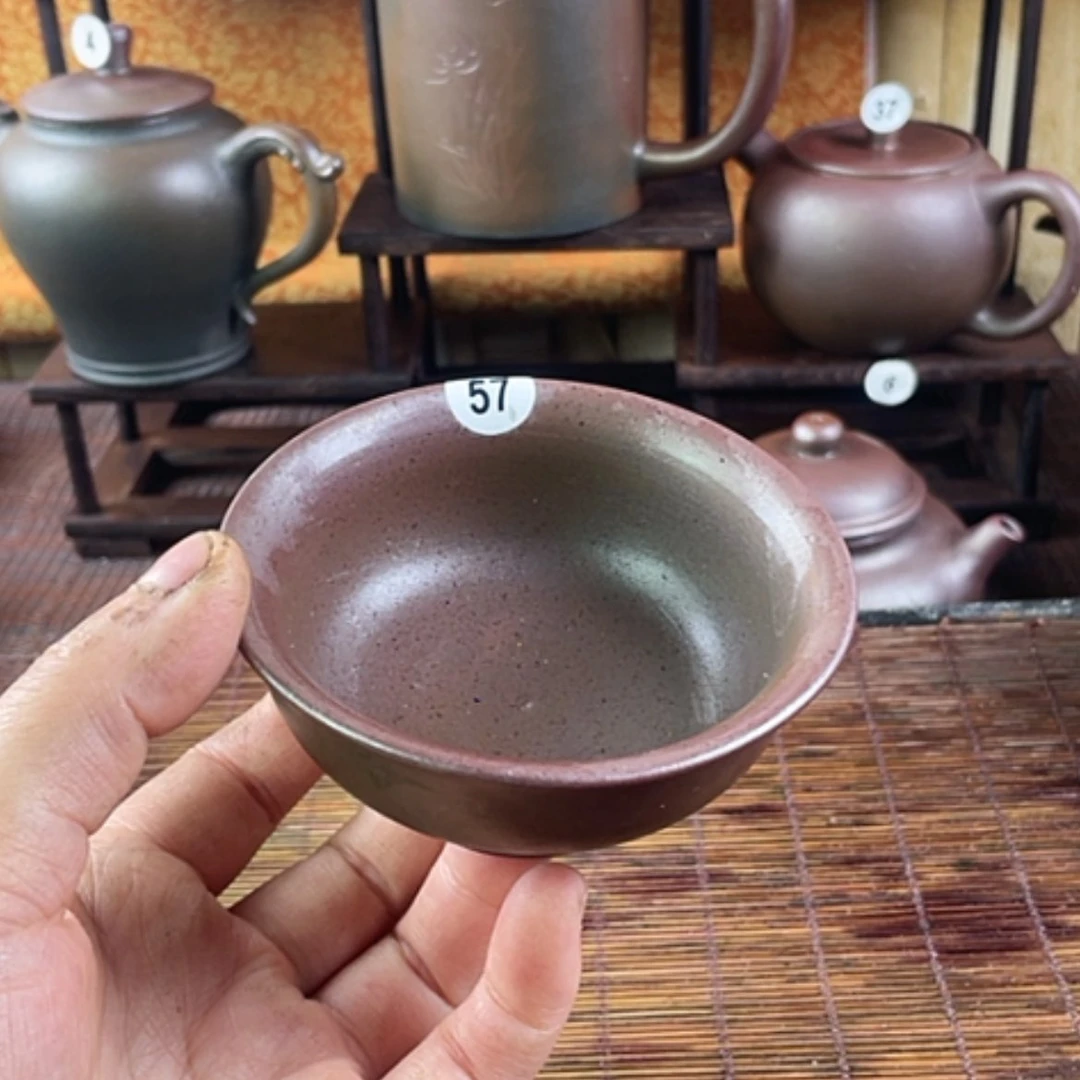 【闪购商品】柴烧主人杯100毫升左右微瑕