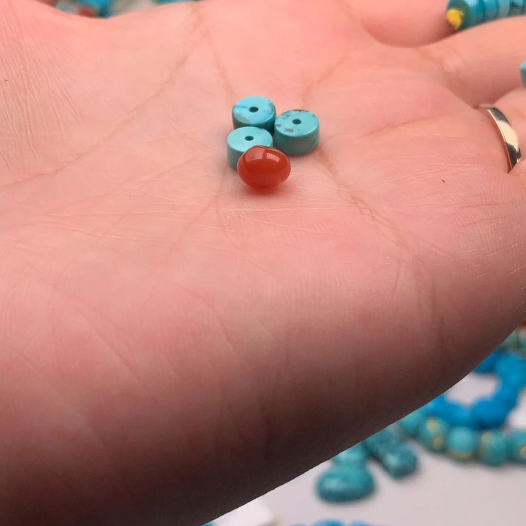 南红玛瑙珠子未镶嵌拍***佟