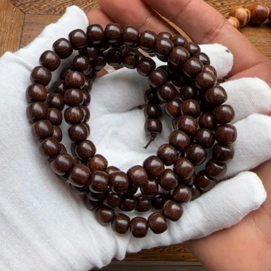 贡木三*石全陈化老料把件串