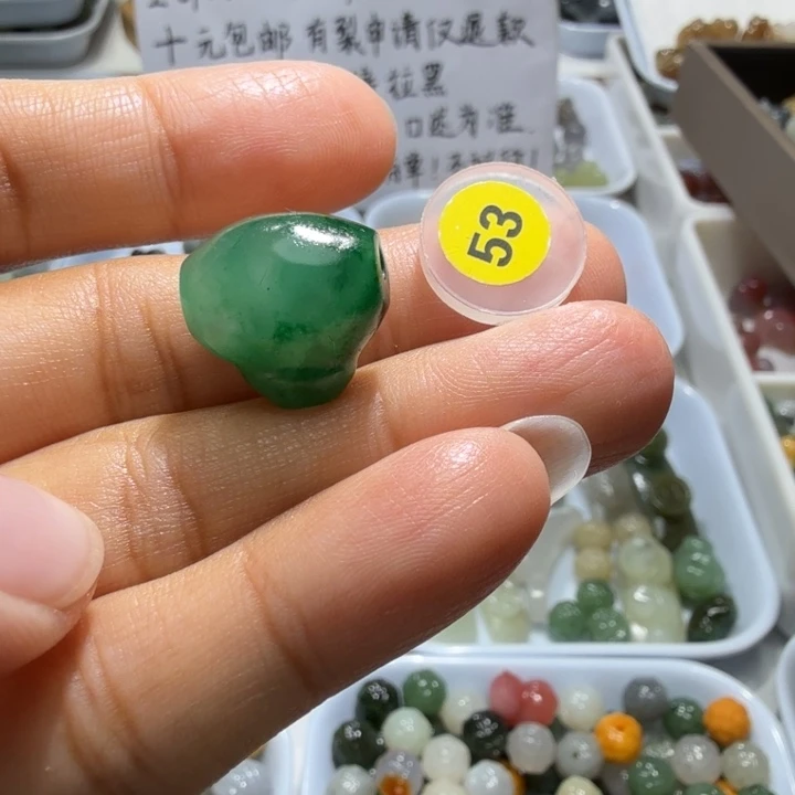 未镶嵌和田玉珠宝半成品