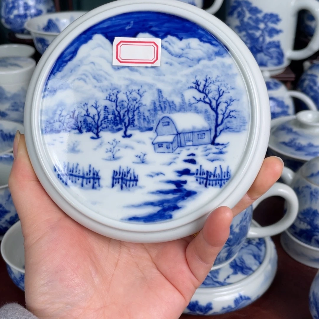 l***z陶手工手绘青花，青花