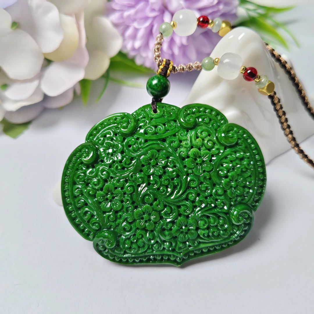 T091-鸿运青龙髓吊坠多样性发其一