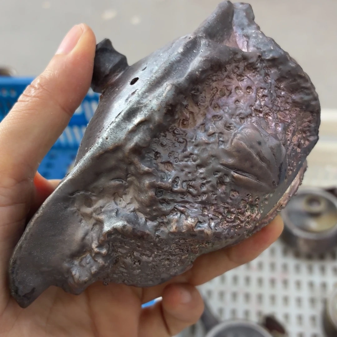 陶园柴烧精品好货908磕到了变形裂纹2