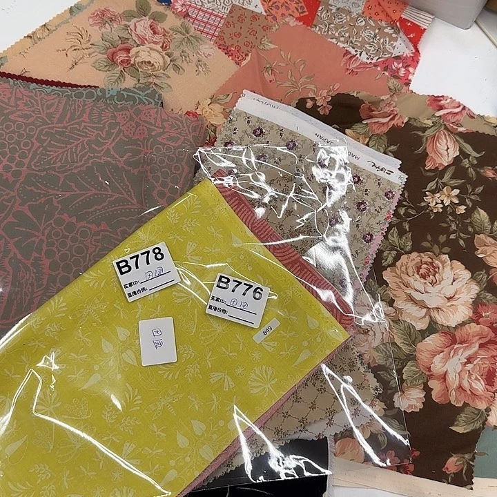 棉JP B778 B776田园专碎布