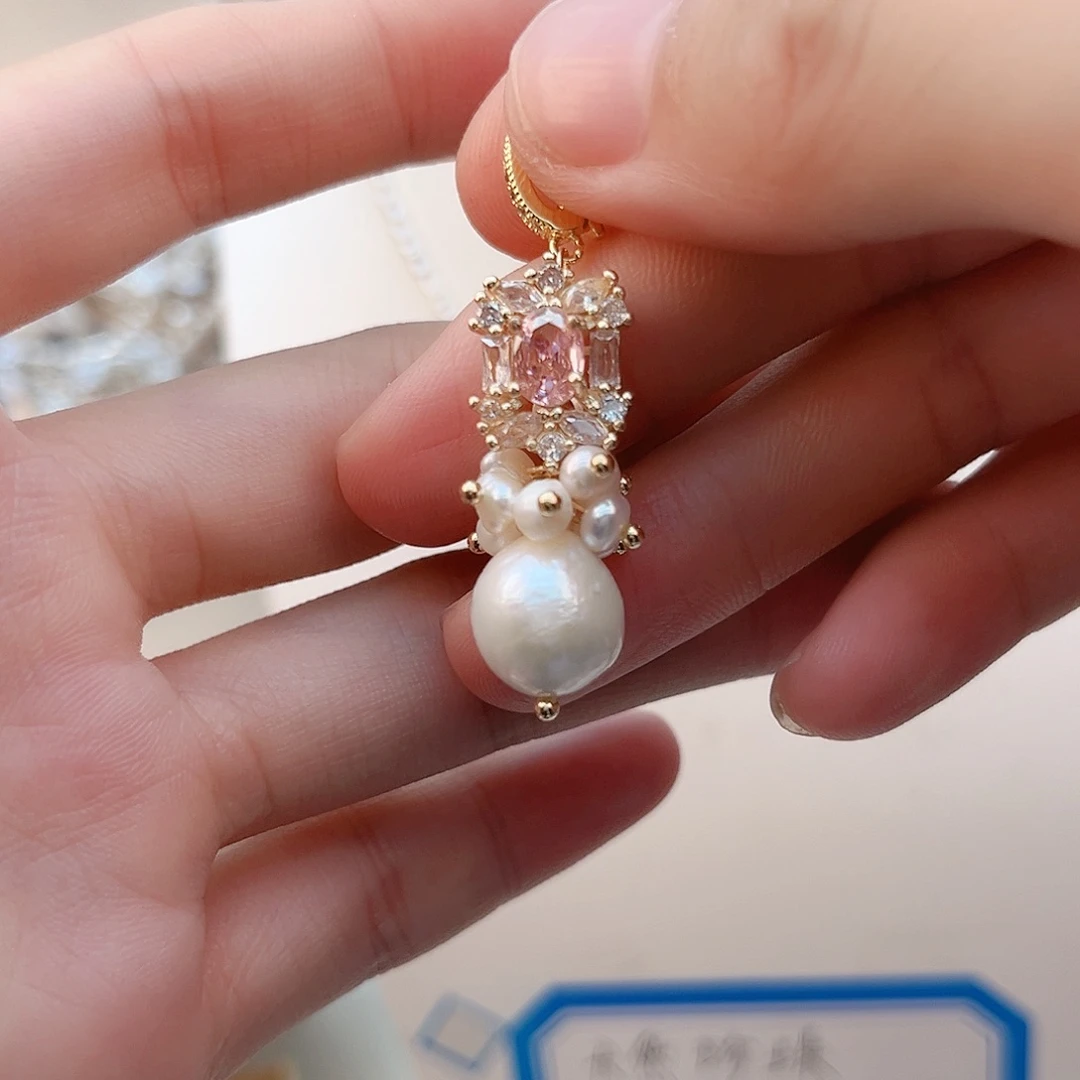 颈饰未镶嵌淡水珍珠