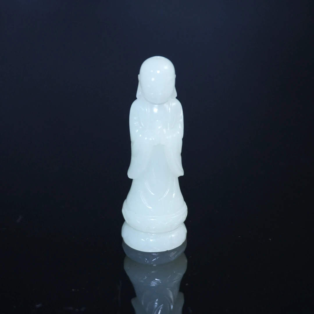 清代立佛玉佩422001*古玉*传承