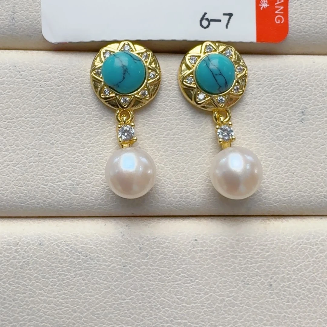 耳饰淡水珍珠未镶嵌@@nn021