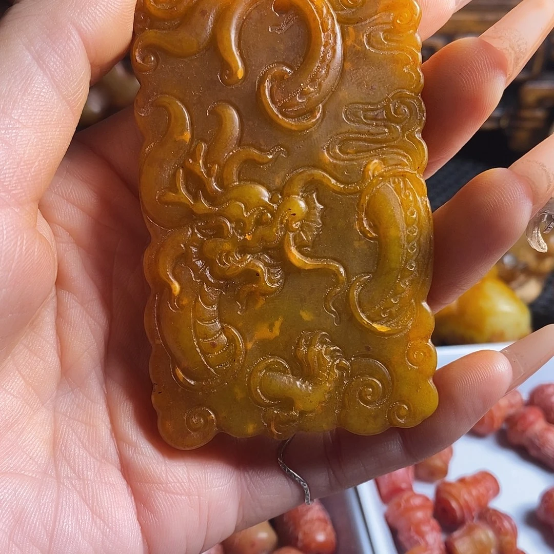 岫岩老玉（透闪石质玉）未镶嵌挂件