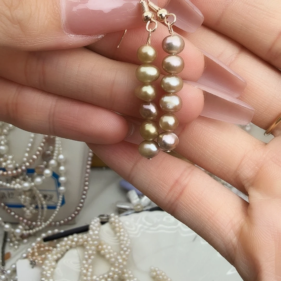 未镶嵌颈饰淡水珍珠