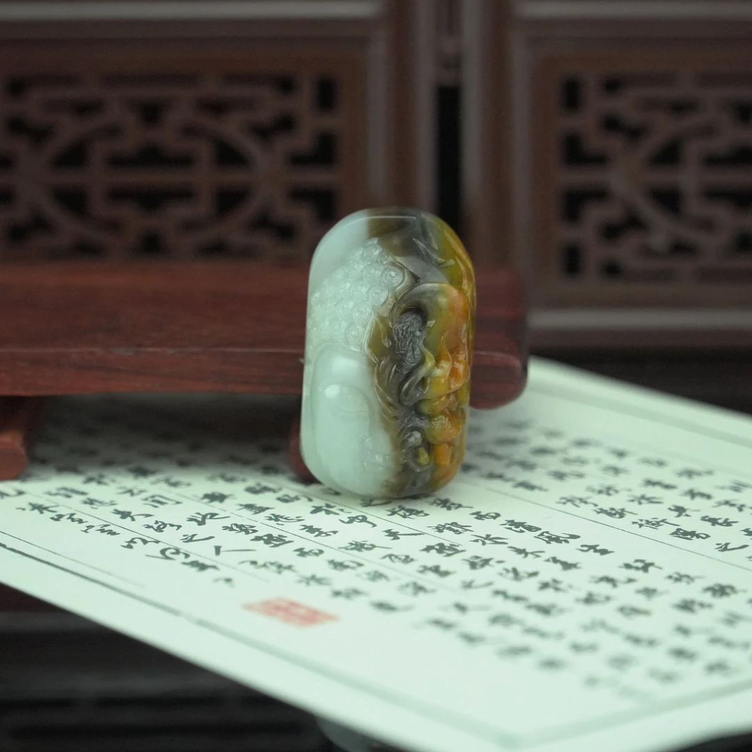 和田玉 佛本无相/朵云轩EW32043HC